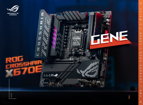 7471.96MHZ！华硕ROG X670E GENE主板创超频新纪录